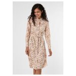 Robe longue femme beige