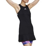 Robe femme adidas us ser y - noir - coupe slim - encolure arrondie - dos en y