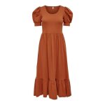 Robe only may life marron pour femme