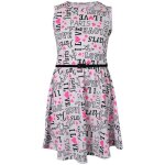 Robe patineur enfants filles i love paris imprim� mode �t� f�te tenue robes - rose