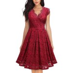 Robe pendule europenne et amricaine rouge femme grande vtements qw400