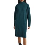 Robe pepe jeans dasya knitted vert pour femme
