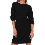 Robe pull - jdy - megan boat - noir - femme Robe pull - jdy - megan boat - noir - femme