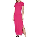 Robe rose femme nike icon clash