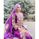 Robe rouk indienne prune pakistanaise anarkali churidar salwar kameez ayaan vert Robe rouk indienne prune pakistanaise anarkali churidar salwar kameez ayaan vert