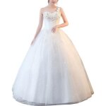 Robe de soire demoiselle dhonneur longue femme elgant dentelles robe de mariage blanc