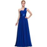 Robe de soire femme longue vase sans manche robe demoiselle dhonneur pour mariage - bleu