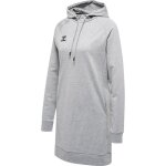 Robe sweat en coton femme hummel move grid - grey - xs