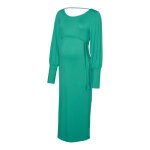 Robe verte femme mamalicious vera