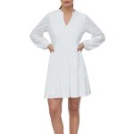 Robe vila kawa blanc pour femme