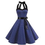 Robe vintage années 50 femme retro rockabilly pin up Élégante robes sans manche dos nu décolleté en c?ur ... Robe vintage années 50 femme retro rockabilly pin up Élégante robes sans manche dos nu décolleté en c?ur ...