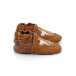 Robeez chaussons funny cow camel marron Robeez chaussons funny cow camel marron