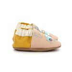 Robeez chaussons vintage rest beige jaune