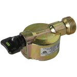 Robinet adaptateur bethane / propane nf - rousseau - d. 20mm