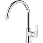 Robinet de cuisine �vier monocommande bauloop bec haut pivotant - grohe ? 31368001