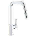Robinet de cuisine - grohe - quickfix start - douchette extractible - chrom� - �conomie deau