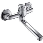 Robinet de cuisine - zvd - mitigeur mural  poigne unique - bec pivotant 360 - finition chrome - laiton ...