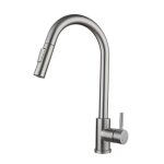 Robinet de cuisine - prumya - douchette extractible - acier inoxydable - rotation 360° - 2 modes Robinet de cuisine - prumya - douchette extractible - acier inoxydable - rotation 360° - 2 modes
