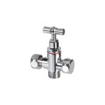 Robinet darrêt wc 3 voies fm 3 / 8 sanitie jet pack solo Robinet darrêt wc 3 voies fm 3 / 8 sanitie jet pack solo