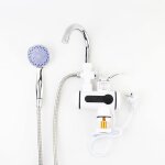 Robinet deau chaude instantane 220v 3000w avec affichage de la temprature pomme de douche amovible