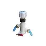 Robinet de douche blanc pour caravane et camping - car