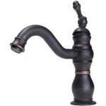 Robinet dvier mitigeur - laiton - finition bronze huil - cartouche en cramique