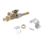Robinet gaz pour plancha espagnole simogas - gamme ep. et lux. - jaune - adulte - mixte