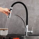 Robinet mitigeur de cuisine  bec rtractable lavabo robinetterie cuisine avec design moderne