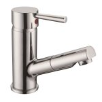 Robinet mitigeur lavabo cornwall - schtte - flexible extractible - cartouche 40 mm