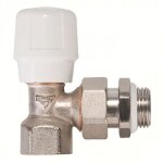 Robinet de radiateur �querre � visser - f 1 / 2 - simple r�glage - rbm