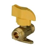 Robinet darr�t gaz butane propane m�le 20x150 1 / 4 tour rg8 nf 20 bars