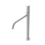 Robinet salle de bain mitigeur blanc mat en laiton pour lavabo vasque - mai & mai wao - 7701 - h