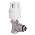 Robinet de chauffage thermostatique équerre 15 / 21 Robinet de chauffage thermostatique équerre 15 / 21