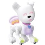 Robot chien interactif - lansay - dog - e - blanc - pour enfant  partir de 6 ans - batterie