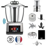 Robot cuiseur - magimix - cook expert xl connect platine - 1800 watt - bol inox 48 l