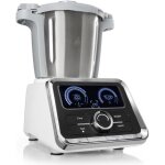 Robot de cuisine multifonction - klarstein - thermo cuiseur 1000w - robot cuisine - 12 vitesses - fonction ...