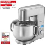 Robot de cuisine multifonction profi cook pc - km 1096 - 10 l - 1500 w - acier inoxydable - ptrin batteur ...