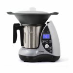 Robot culinaire chauffant - livoo - dop142g - gris métal Robot culinaire chauffant - livoo - dop142g - gris métal