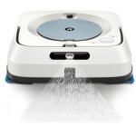 Robot laveur - irobot - m613440 - braava jet - connect� - 100 m� - blanc