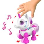 Robot licorne interactif ycoo - 13cm - rose - pour enfants d�s 3 ans