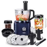 Robot multifonction robot de cuisine11 en 1blender presse agrumes double fouet p�trin spatule1100w3 vitesses ...