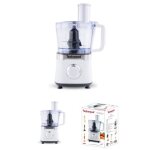 Robot multifonctions - inox - 800w - 2 vitesses - 15l - hacher rper trancher