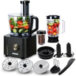Robot multifonctionsrobot culinaire1100 w11 en 1hachoirrapermixer presse - agrumes caf bol de 32 l a ...
