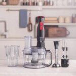 Robot multifonctions - karaca - pro - multimax - 2000w - noir et argent - capacit 15l