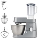 Robot ptissier kenwood chef kvc3110s ? kit ptissier et blender inclus - silver - 1000 w ? format compact ...