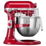 Robot ptissier kitchenaid - bol relevable professionnel 69l 325w rouge