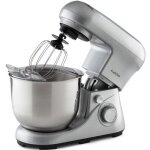 Robot ptissier - klarstein bella pico 2g - 1300w - 6 vitesses - 5 l - gris