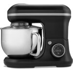 Robot p�tissier - medion - md18420 - 1200 w - 5 l - 8 vitesses - bol � glace - noir