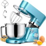 Robot pâtissier - powwa - 1500w - silencieux - bol 6. 2l - multifonction 3 en 1 Robot pâtissier - powwa - 1500w - silencieux - bol 6. 2l - multifonction 3 en 1