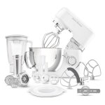 Robot pâtissier sencor kitchen champion stm 6350wh - 1000 watt - blanc - 8 présélections - bol 4. 5l Robot pâtissier sencor kitchen champion stm 6350wh - 1000 watt - blanc - 8 présélections - bol 4. 5l